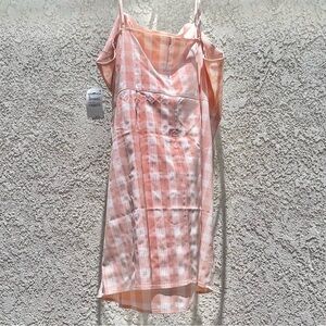 Pink and White Gingham Sundress Brand Nee BP. Women’s 3X